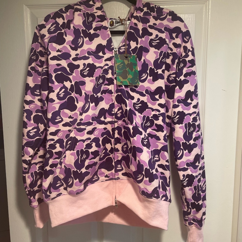 Pink BAPE Hoodie
